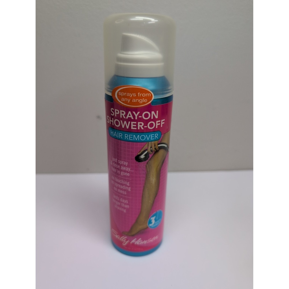 New Sally Hansen SPRAY-ON SHOWER-OFF HAIR REMOVER 3 min formula